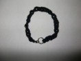 Pulseira de corrente e crochê
